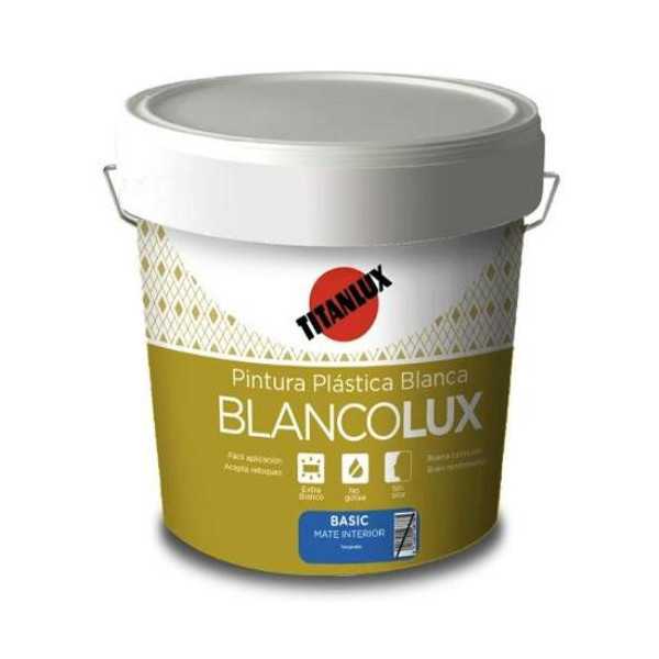 Pintura Plástica Blancolux Int/Exterior Mate 20KG TITAN