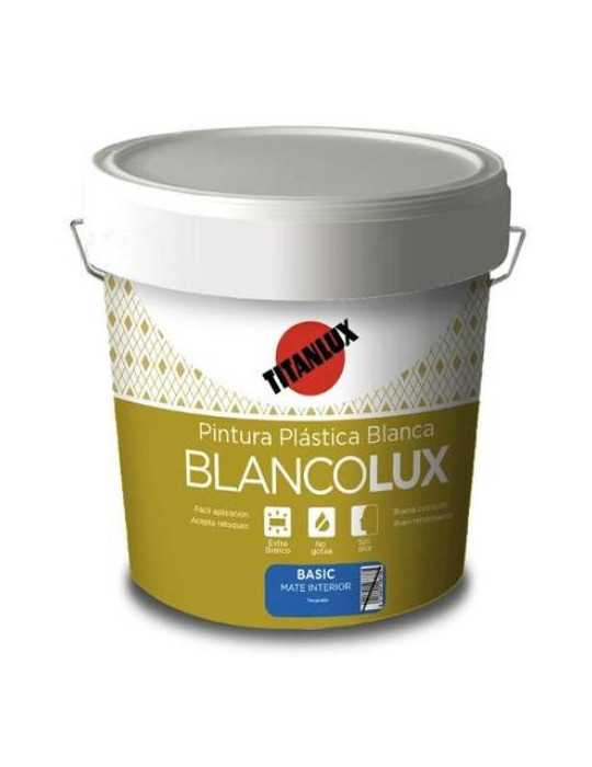 Pintura Plástica Blancolux Int/Exterior Mate 20KG TITAN