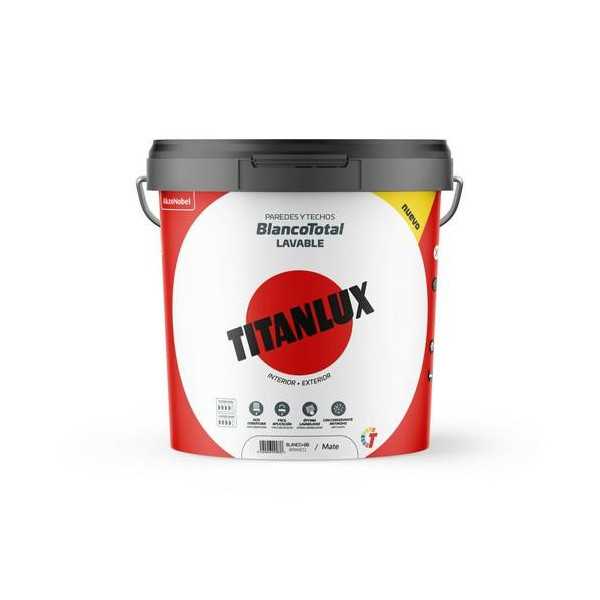 Pintura Blanco Total Mate 14 litros TITANLUX