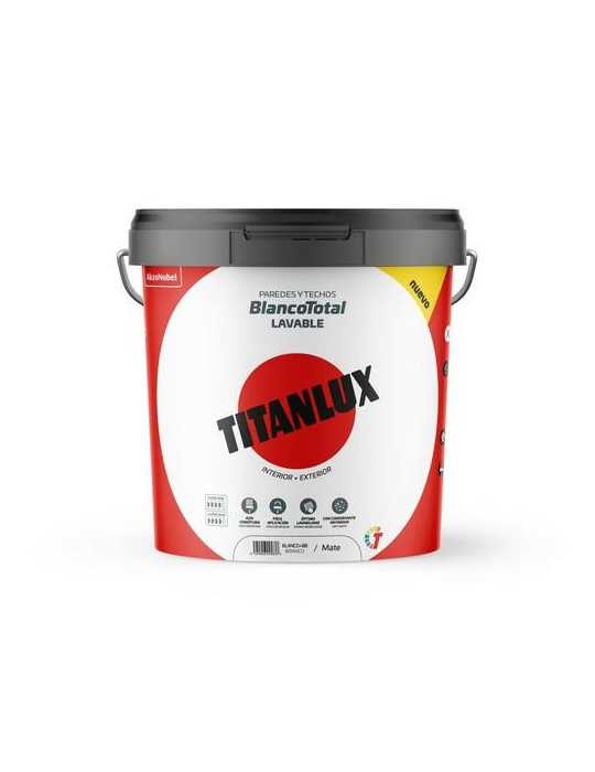 Pintura Blanco Total Mate 14 litros TITANLUX
