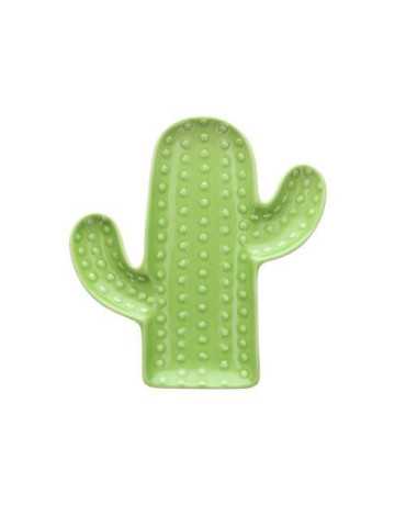 Plato Cactus Color Verde Claro TOG190 [LOTE DE 4 Unidades] TOT EL MON