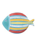 Plato Pescado Pequeño 27X19CM Porcelana Rojo [LOTE DE 2 Unidades] TOT EL MON