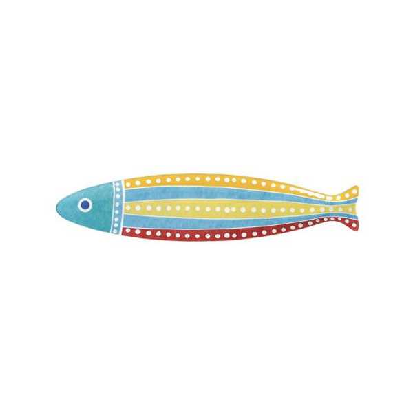 Plato Pescado Largo 30X7CM Porcelana Rojo [LOTE DE 4 Unidades] TOT EL MON