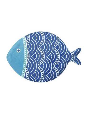 Plato Pescado Pequeño 27X19CM Porcelana Azul [LOTE DE 2 Unidades] TOT EL MON