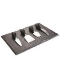Set 4 Cuchillos Queso con Pizarra LOR56 [LOTE DE 2 Unidades] TOT EL MON