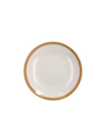 Plato Postre Woody Beige 21CM TOG104 [LOTE DE 6 Unidades] TOT EL MON