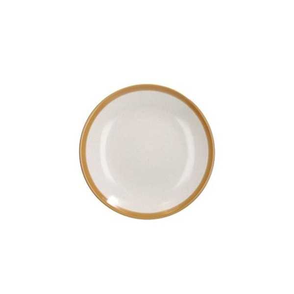 Plato Postre Woody Beige 21CM TOG104 [LOTE DE 6 Unidades] TOT EL MON