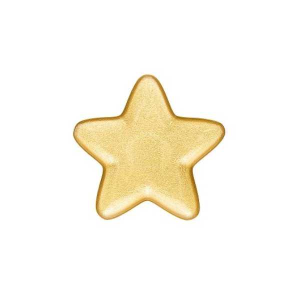 Plato Estrella 24 cm - Color Oro [LOTE DE 4 Unidades] TOT EL MON
