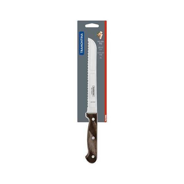 Cuchillo Panero Polywood 18 cm 21125197 [LOTE DE 6 Unidades] TRAMONTINA