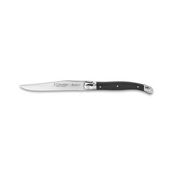 Set 4 Chuleteros 11,5 cm Navaja M/ Polipropileno [LOTE DE 4 Unidades] TRES CLAVELES