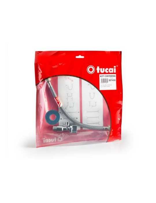 Kit Conexiones Cisterna Kit E650-1/2X3/8+TAQ [LOTE DE 8 Unidades] TUCAI