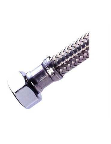 Latiguillo Agua MH 1/2 40CM Reforzado 1864 [LOTE DE 12 Unidades] TUCAI
