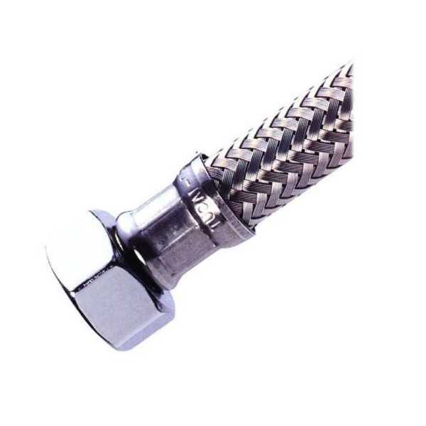 Latiguillo Agua HH 3/8 30CM Reforzado 2562 [LOTE DE 14 Unidades] TUCAI