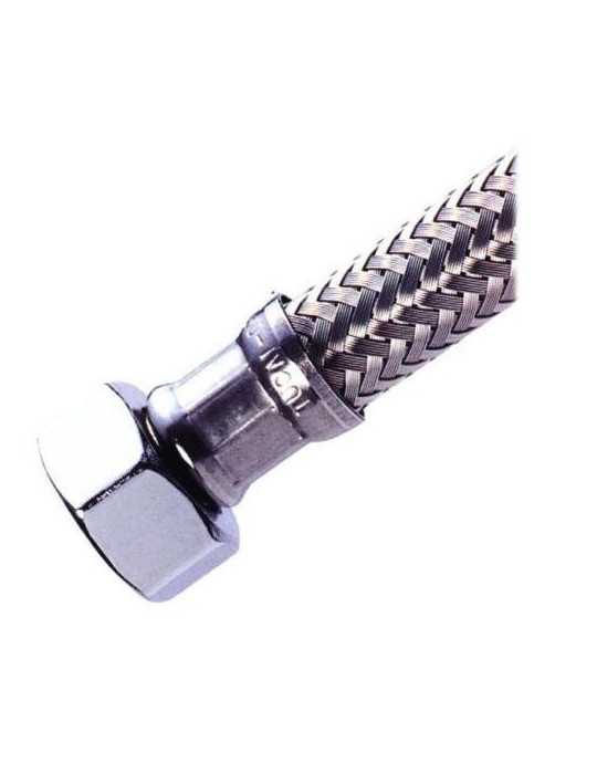 Latiguillo Agua HH 3/8 30CM Reforzado 2562 [LOTE DE 14 Unidades] TUCAI