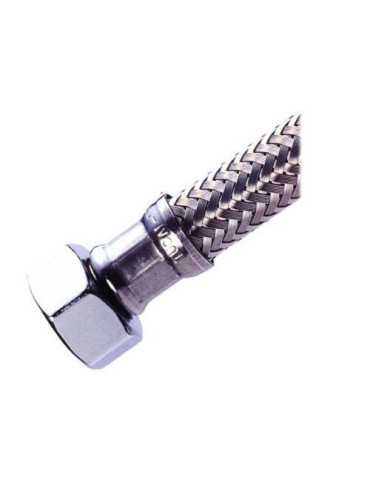 Latiguillo Agua HH 1/2 30CM Reforzado 3618 [LOTE DE 12 Unidades] TUCAI