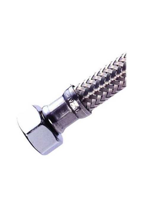 Latiguillo Agua HH 1/2 30CM Reforzado 3618 [LOTE DE 12 Unidades] TUCAI