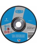 Disco Fibra Acero/Aluminio/Mad. 115X22 A36 B15 [LOTE DE 34 Unidades] TYROLIT