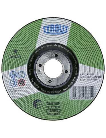 Disco Desbaste Piedra Basic 115X6X22.23 C30 SBF [LOTE DE 12 Unidades] TYROLIT