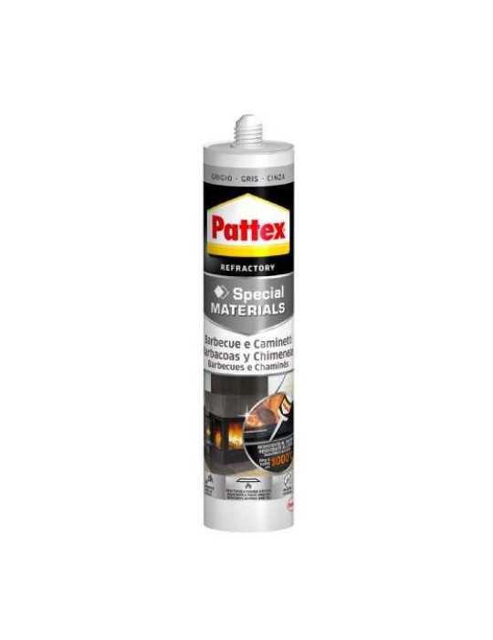 Barbacoas y Chimeneas Gris 500 gr 1969152 [LOTE DE 4 Unidades] PATTEX