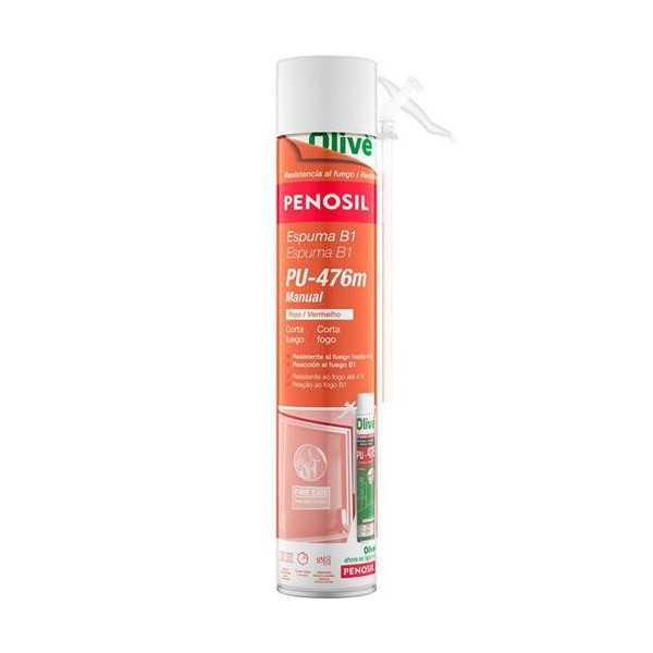 Espuma de Poliuretano PU-476 Manual Aerosol 750ML [LOTE DE 4 Unidades] PENOSIL