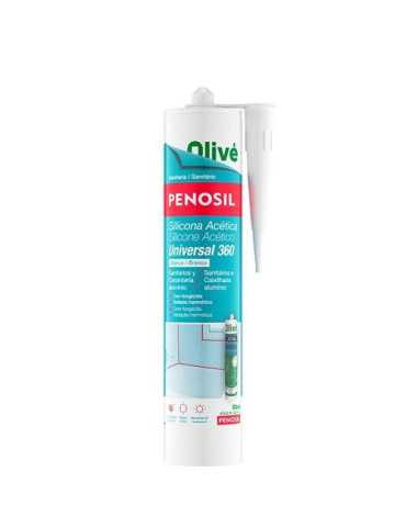 Silicona Acida Universal Transparente 280 ml [LOTE DE 12 Unidades] PENOSIL