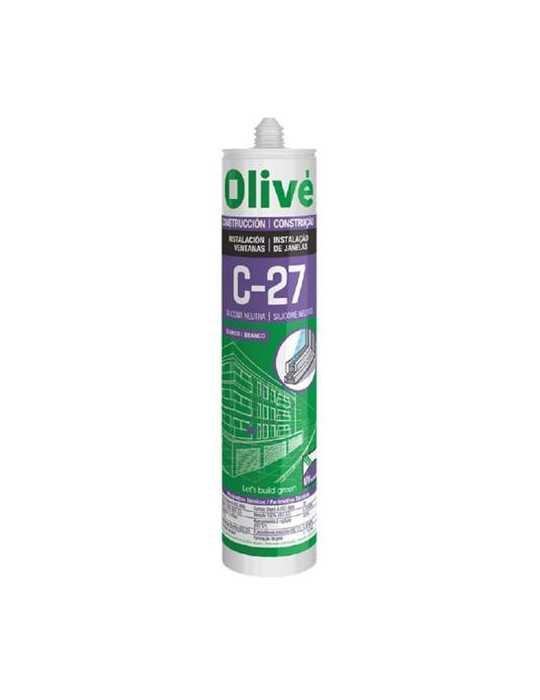 Silicona Neutra C-27F Translucido Cartucho [LOTE DE 8 Unidades] PENOSIL