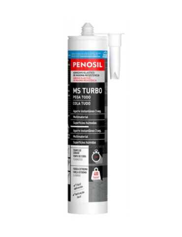 Adhesivo Polímero Turbo 3 Seguridad Negro 290ML [LOTE DE 4 Unidades] PENOSIL