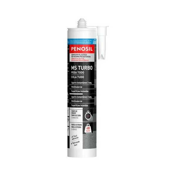 Adhesivo Elástico Polímero Turbo 3SEG Terrac 290ML [LOTE DE 4 Unidades] PENOSIL