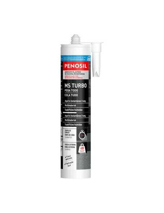 Adhesivo Elástico Polímero Turbo 3SEG Terrac 290ML [LOTE DE 4 Unidades] PENOSIL