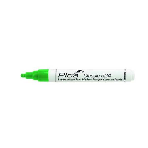 Marcador Permanente Classic Verde [LOTE DE 8 Unidades] PICA