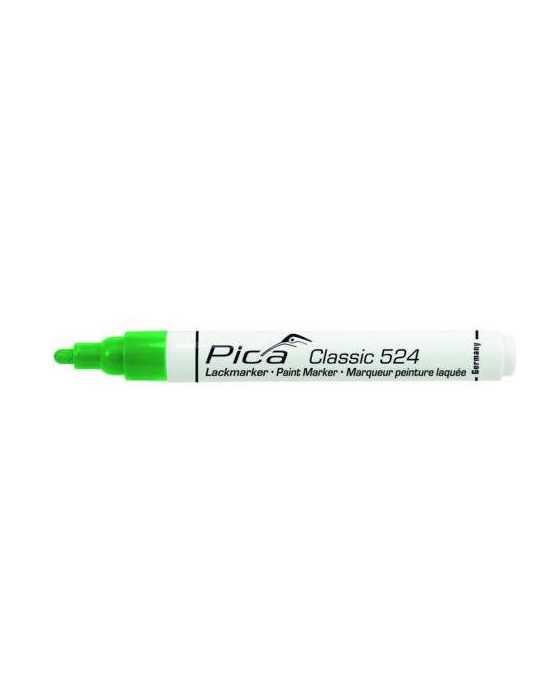 Marcador Permanente Classic Verde [LOTE DE 8 Unidades] PICA