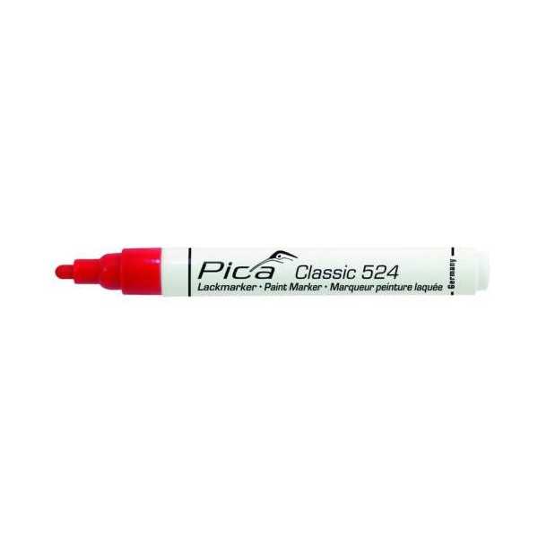 Marcador Permanente Classic Rojo [LOTE DE 8 Unidades] PICA