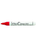 Marcador Permanente Classic Rojo [LOTE DE 8 Unidades] PICA