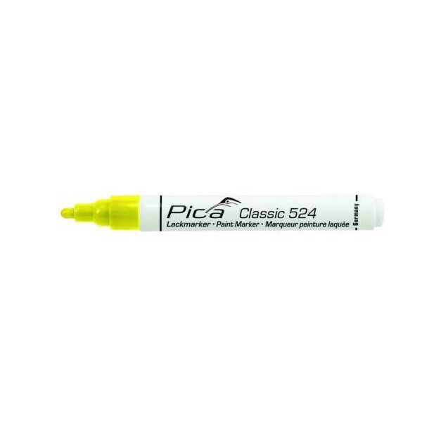 Marcador Permanente Classic Amarillo [LOTE DE 8 Unidades] PICA