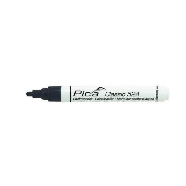 Marcador Permanente Classic Negro [LOTE DE 8 Unidades] PICA