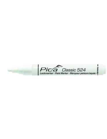 Marcador Permanente Classic Blanco [LOTE DE 8 Unidades] PICA