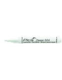 Marcador Permanente Classic Blanco [LOTE DE 8 Unidades] PICA