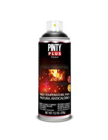 Pintura Spray Anticalorica Pintyplus Tech Plata [LOTE DE 4 Unidades] PINTY PLUS