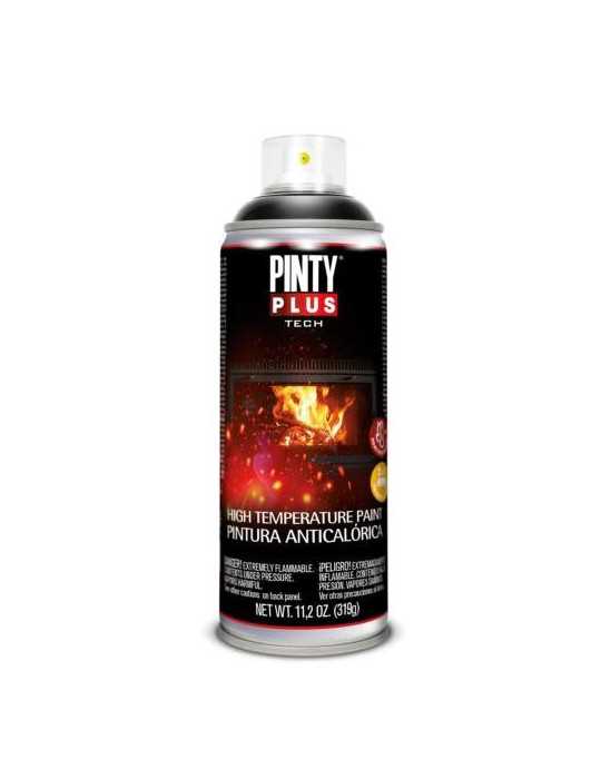 Pintura Spray Anticalorica Pintyplus Tech Plata [LOTE DE 4 Unidades] PINTY PLUS