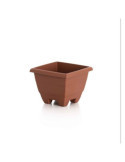 Maceta Cuadrada Gardenia 22X22X17 cm 509089 [LOTE DE 28 Unidades] PLASVIDAVI
