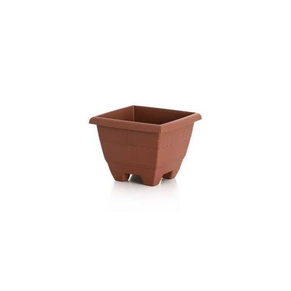 Maceta Cuadrada Gardenia 32X32X25CM 509091 [LOTE DE 12 Unidades] PLASVIDAVI