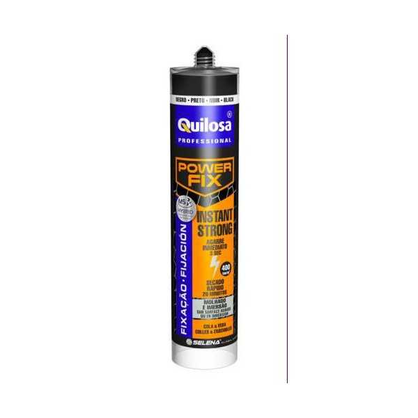 Adhesivo MS Instant Strong Negro 33381 [LOTE DE 4 Unidades] POWER FIX