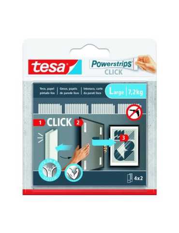 Tiras Cuelga Cuadros Click 4X2 Grande [LOTE DE 6 Unidades] POWERSTRIPS