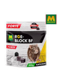 Raticida Bloques 20G Roe-Block Forte 300 gr 231627 [LOTE DE 4 Unidades] PREBEN