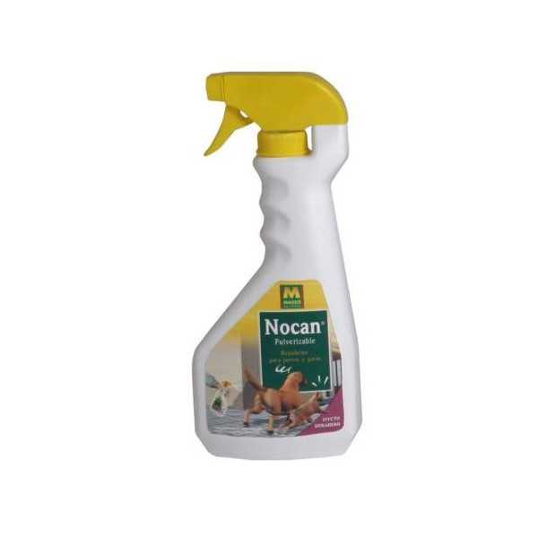 Repelente Perros/Gatos Pulverizador 500 ml Nocan [LOTE DE 4 Unidades] PREBEN