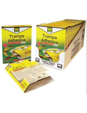 Trampa Adhesiva Cucarachas 231708 [LOTE DE 4 Unidades] PREBEN