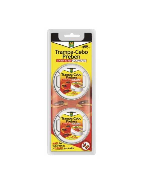 Trampa-Cebo Cucarachas 231513 [LOTE DE 4 Unidades] PREBEN