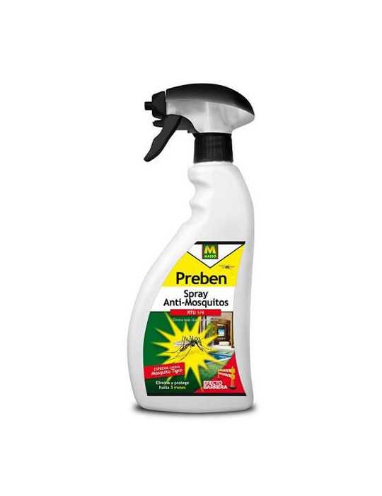 Spray Anti-Mosquitos 1LT. 231602 [LOTE DE 4 Unidades] PREBEN