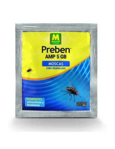 Cebo Granulado para Moscas 25G 231554 [LOTE DE 10 Unidades] PREBEN