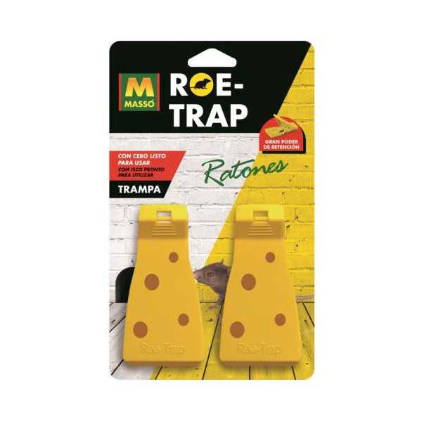 Trampa Ratones (2 Unidades) Roe-Trap 231128 [LOTE DE 8 Unidades] PREBEN